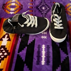 Torrid Black and White Sneakers Classic Design